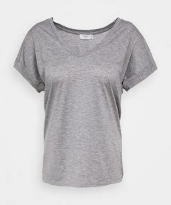 CLOSED Femme SOFT V NECK T Shirt Basique Grey Heather Melange 12 CLOSED Femme SOFT V NECK T Shirt Basique Grey Heather Melange -Promos CLOSED Magasin 3765d12167874fc690a228ef1d15f608