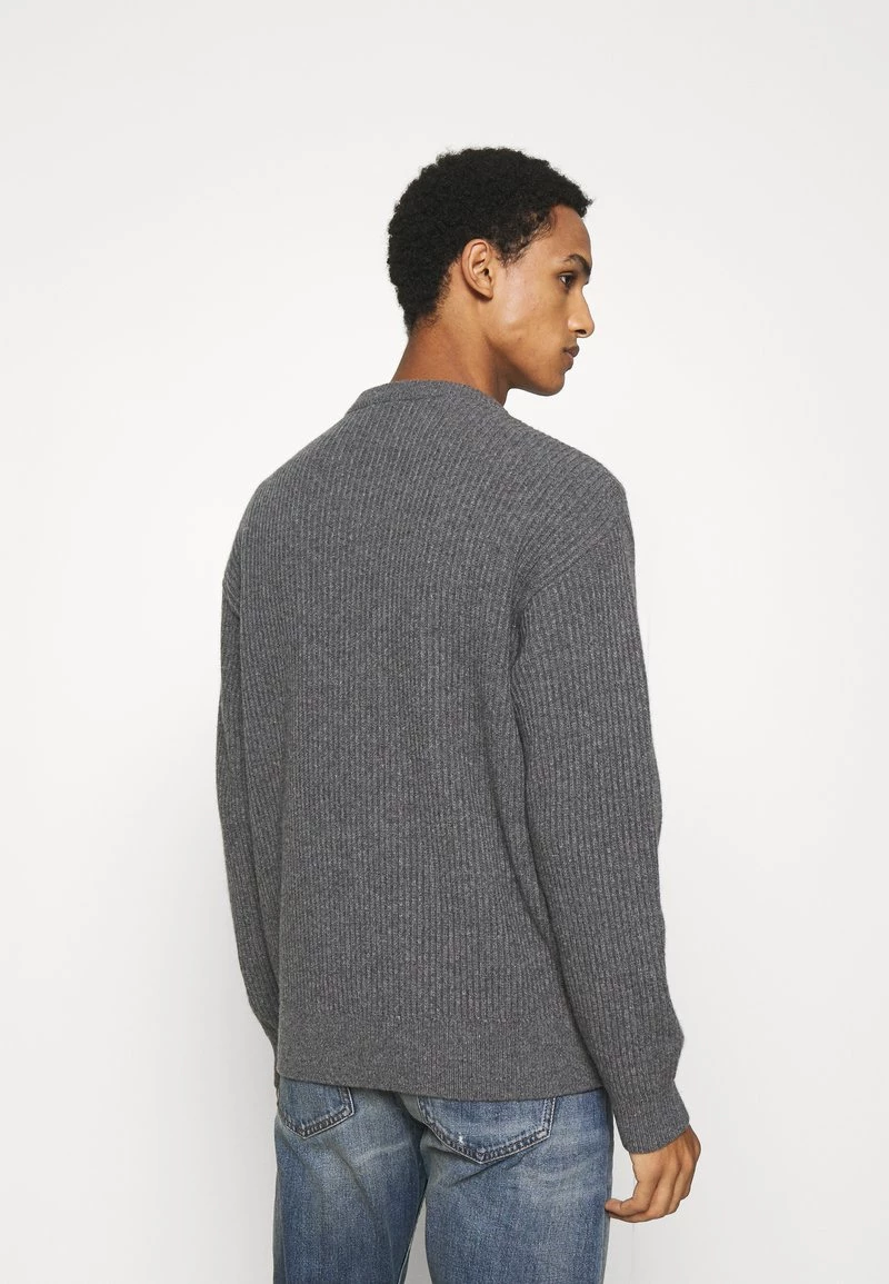 CLOSED JUMPER Pullover Dark Grey Melange Homme 5 CLOSED JUMPER Pullover Dark Grey Melange Homme – Image 3