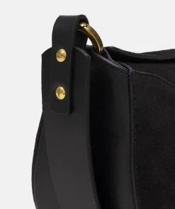 CLOSED Femme HALF ROUND BAG Sac Bandoulière Black -Promos CLOSED Magasin 39d3a77b307f44388349f0dd5e706e2c