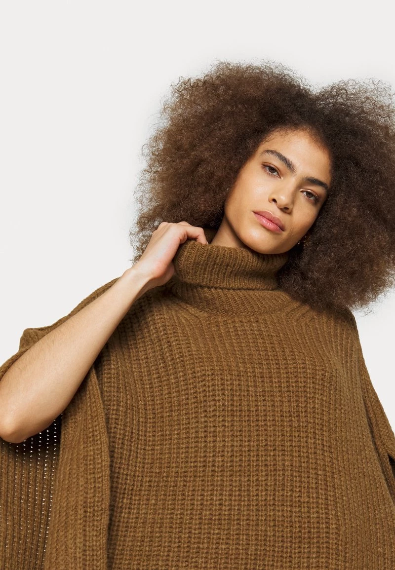 CLOSED Cape Tawny Brown Femme 7 CLOSED Cape Tawny Brown Femme – Image 5