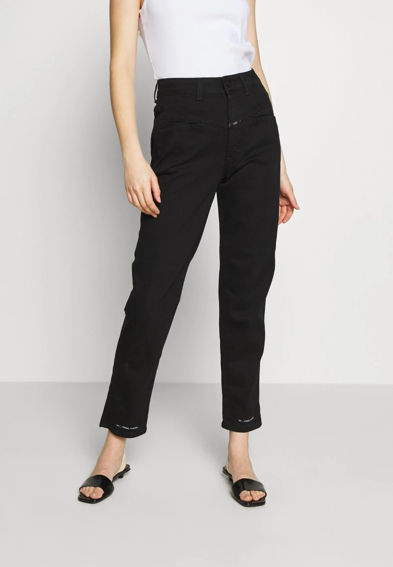 CLOSED Femme PEDAL PUSHER Jean Boyfriend Black 3 CLOSED Femme PEDAL PUSHER Jean Boyfriend Black