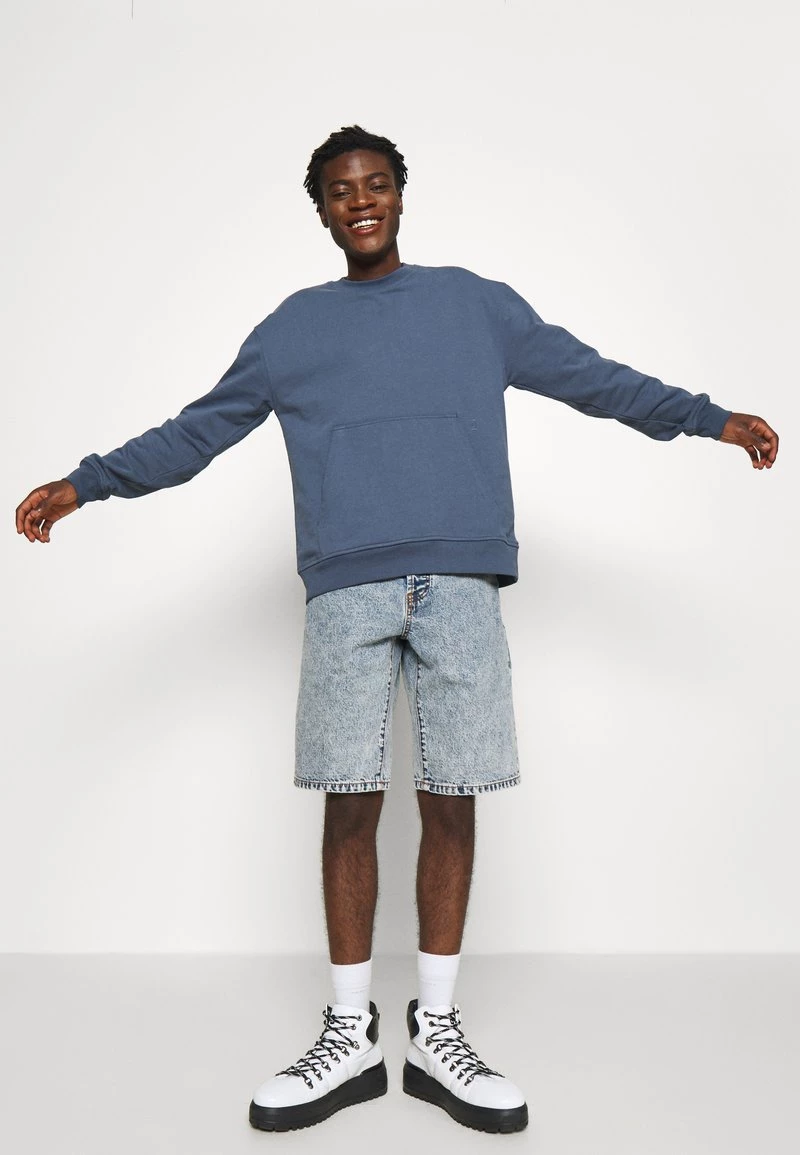 CLOSED Homme MEN´S Sweatshirt Blue Slate 6 CLOSED Homme MEN´S Sweatshirt Blue Slate – Image 4