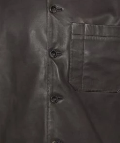 CLOSED Homme WORKER JACKET Veste En Cuir Dark Nickel 7 CLOSED Homme WORKER JACKET Veste En Cuir Dark Nickel -Promos CLOSED Magasin 3e405ce39dbc48c097adbcef5e254933