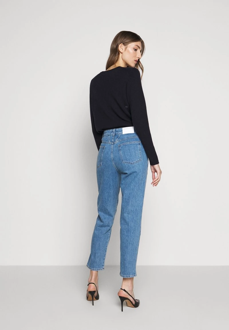 CLOSED Femme PEDAL PUSHER Jean Droit Mid Blue 5 CLOSED Femme PEDAL PUSHER Jean Droit Mid Blue – Image 3