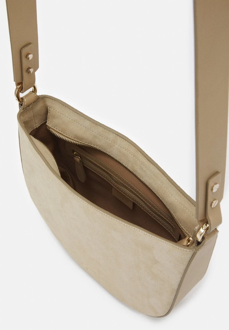 CLOSED HALF ROUND BAG Sac Bandoulière Dried Teak Femme 5 CLOSED HALF ROUND BAG Sac Bandoulière Dried Teak Femme – Image 3