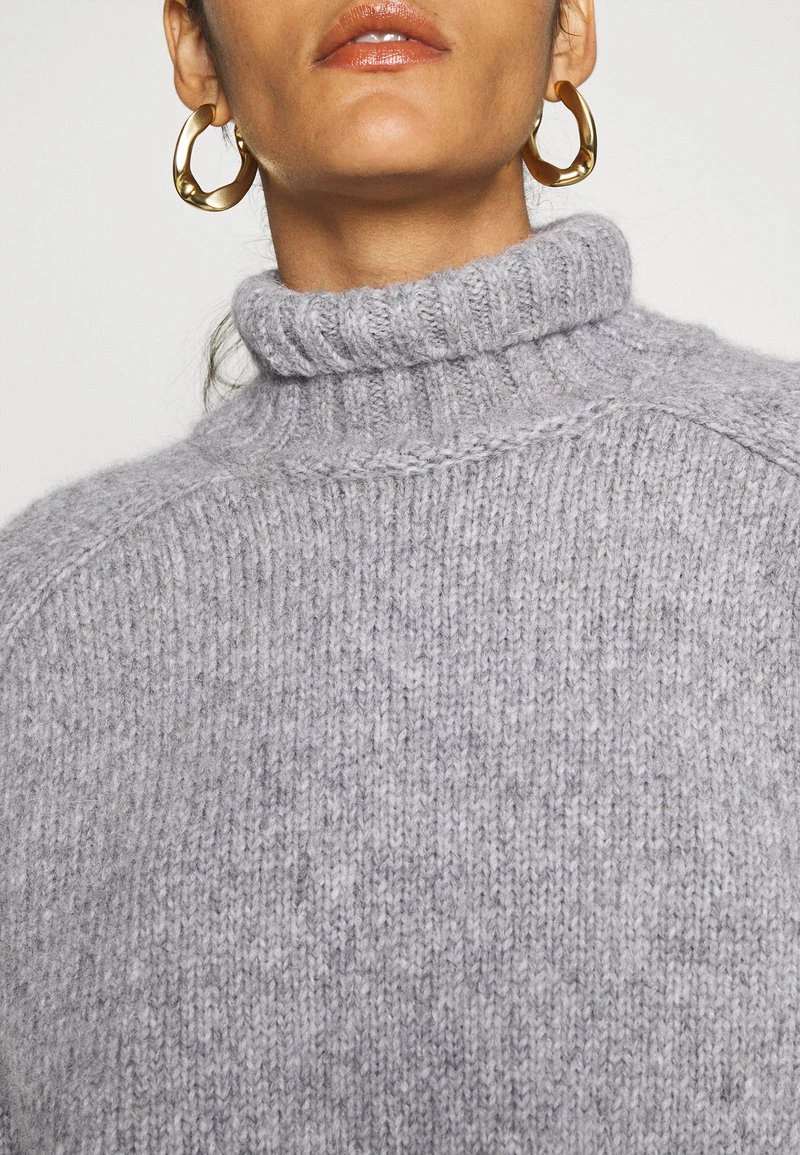 CLOSED Femme WOMEN Pullover Grey Heather Melange 8 CLOSED Femme WOMEN Pullover Grey Heather Melange – Image 6