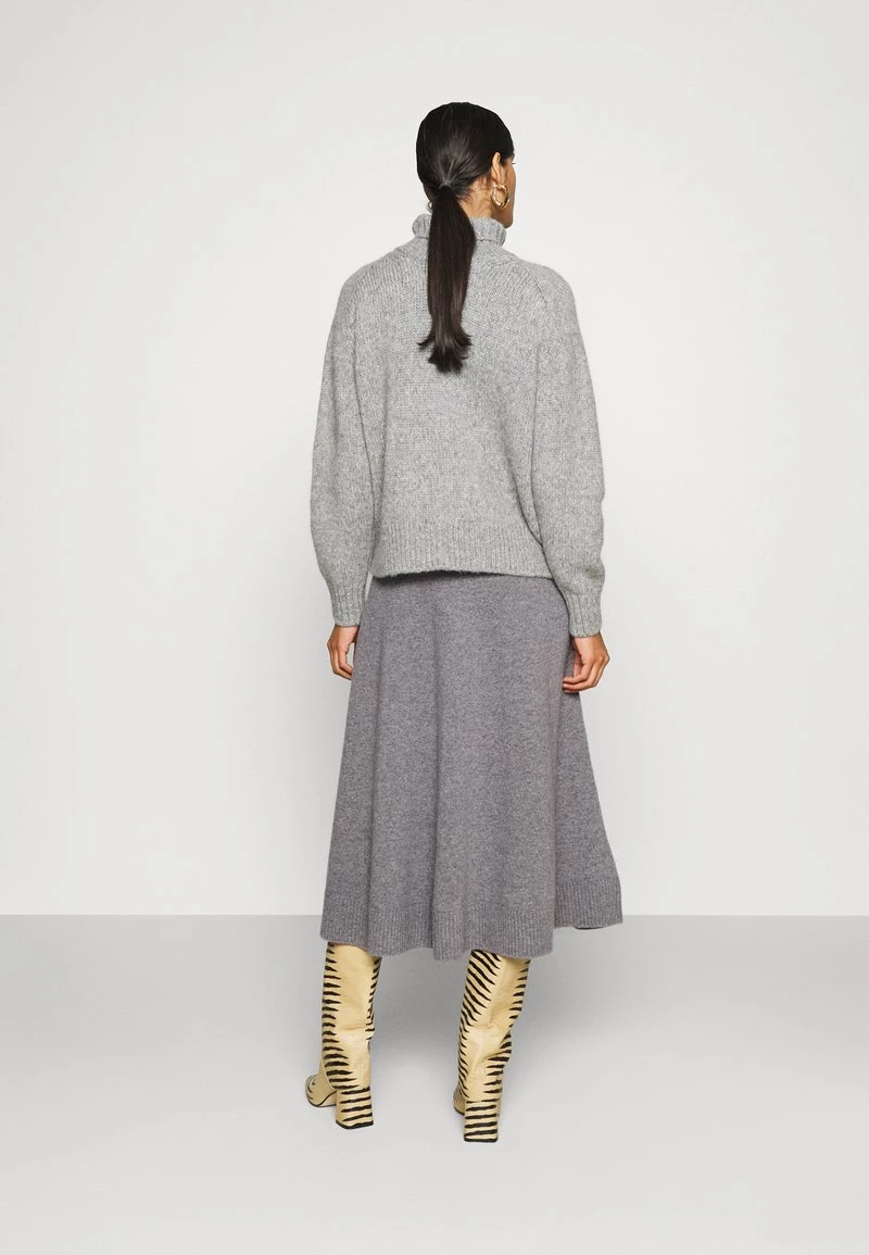 CLOSED PAOLA Jupe Trapèze Dark Grey Melange Femme 5 CLOSED PAOLA Jupe Trapèze Dark Grey Melange Femme – Image 3