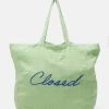 CLOSED OVERSIZED LOGO TOTE Cabas Apple Green Femme 2 CLOSED OVERSIZED LOGO TOTE Cabas Apple Green Femme -Promos CLOSED Magasin 41d78111223644219ee5d536c3de838c