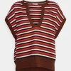 CLOSED TUNIC VEST Pullover Brazil Nut Femme 2 CLOSED TUNIC VEST Pullover Brazil Nut Femme -Promos CLOSED Magasin 41f03d8ed2e94e628118a60fd0bc6728