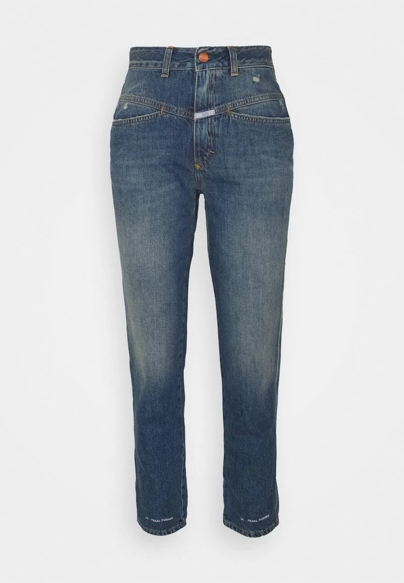 CLOSED PEDAL PUSHER Jean Boyfriend Dark Blue Femme 7 CLOSED PEDAL PUSHER Jean Boyfriend Dark Blue Femme – Image 5