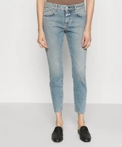 CLOSED BAKER Jean Slim Mid Blue Femme