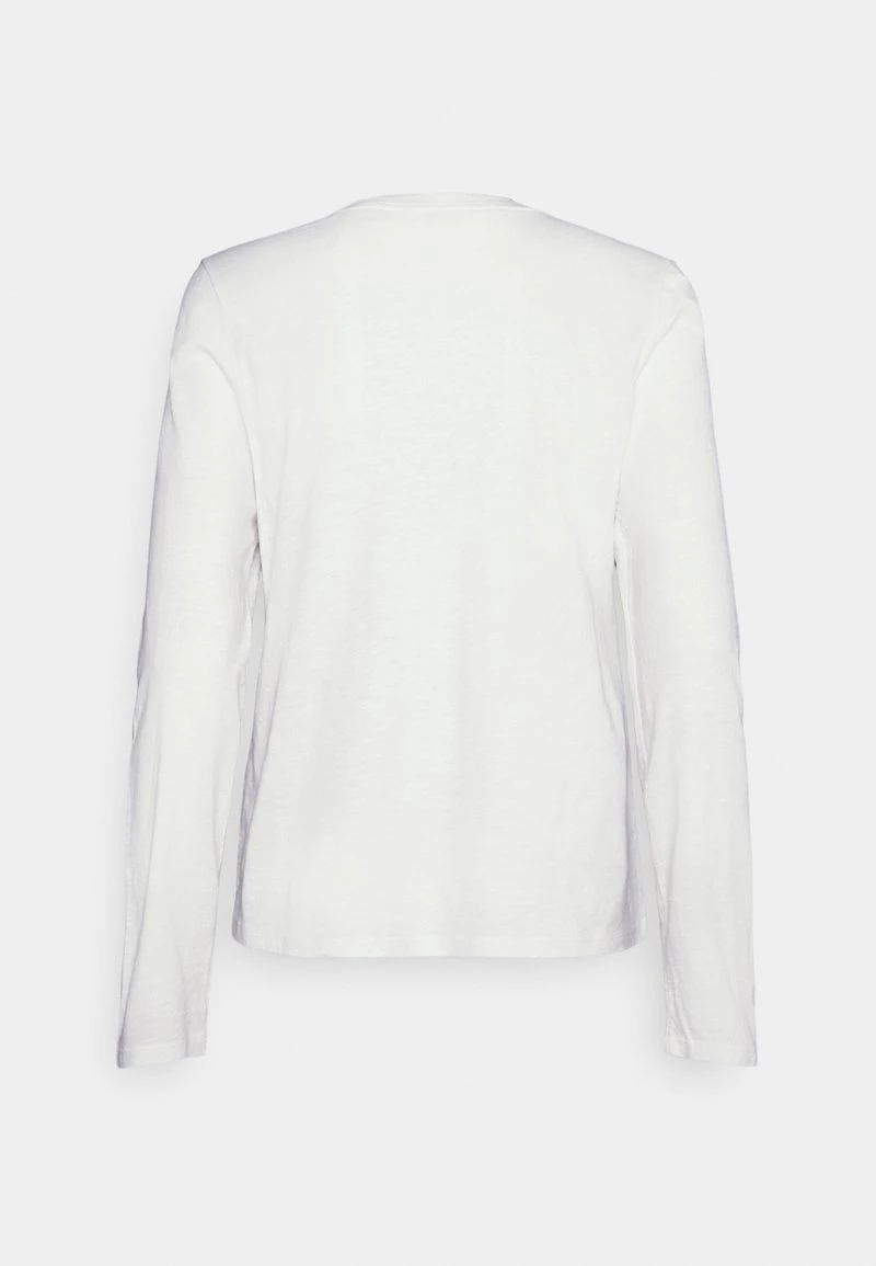 CLOSED Femme CREWNECK T Shirt à Manches Longues Ivory 4 CLOSED Femme CREWNECK T Shirt à Manches Longues Ivory – Image 2