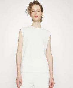 CLOSED CREW NECK T Shirt Basique Ivory Femme