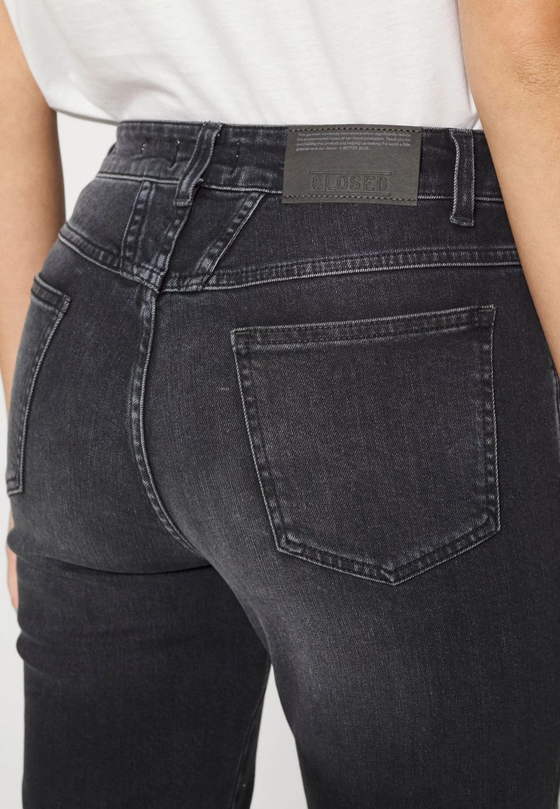 CLOSED Femme PEDAL PUSHER Jean Droit Dark Grey 9 CLOSED Femme PEDAL PUSHER Jean Droit Dark Grey – Image 7