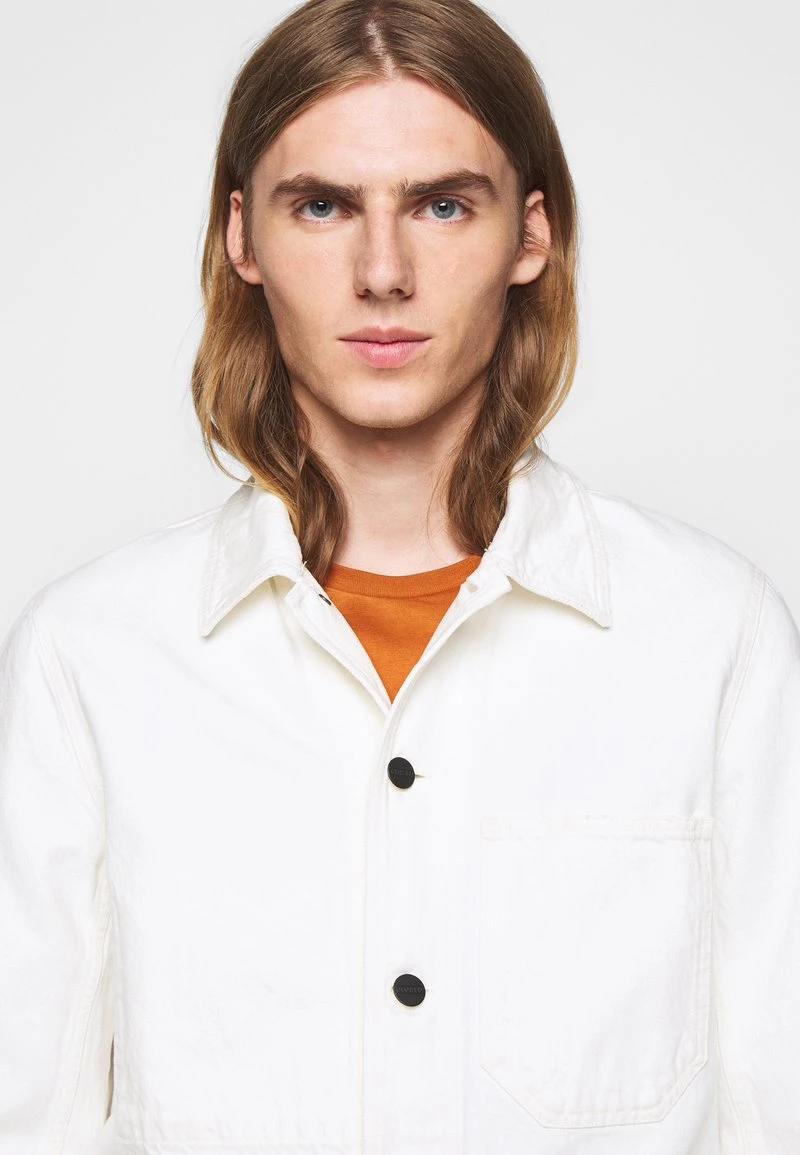 CLOSED WORKER JACKET Veste En Jean Ivory Homme 7 CLOSED WORKER JACKET Veste En Jean Ivory Homme – Image 5