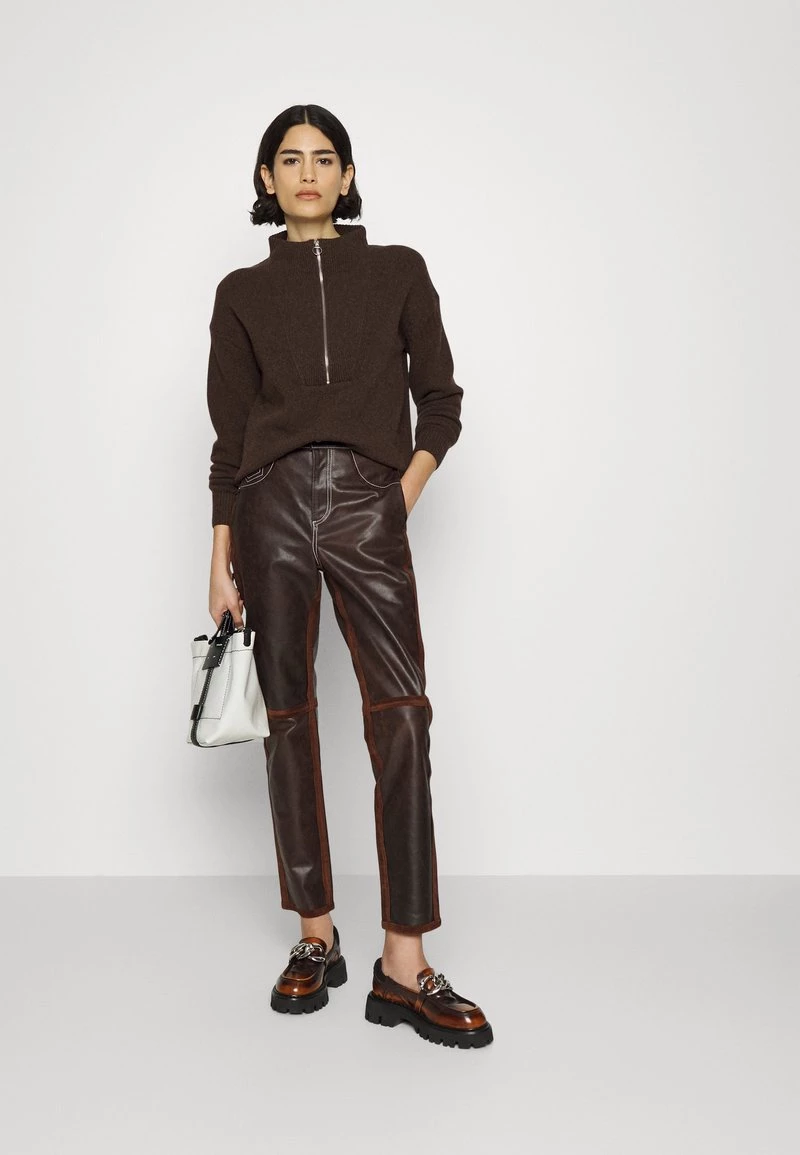 CLOSED Femme Pullover Brown 4 CLOSED Femme Pullover Brown – Image 2