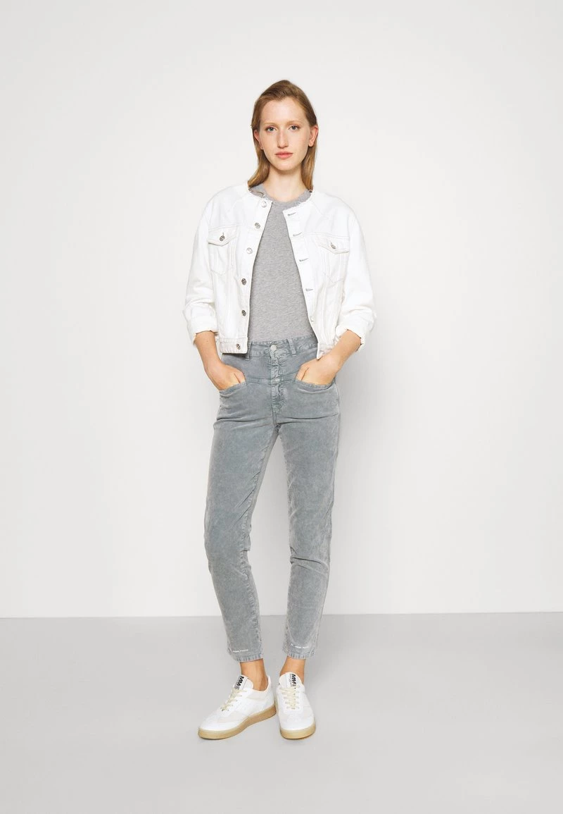 CLOSED Femme PEDAL PUSHER Pantalon Classique Pale Teal 4 CLOSED Femme PEDAL PUSHER Pantalon Classique Pale Teal – Image 2