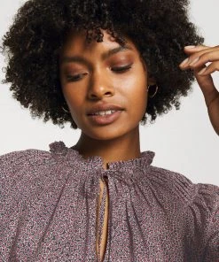 CLOSED SCARLETT Blouse Amaranth Red Femme -Promos CLOSED Magasin 5681a97942894dfca8594d2fa7471719