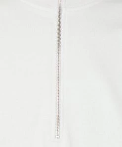 CLOSED RELAXED HALF ZIP Sweatshirt Platinum White Homme 7 CLOSED RELAXED HALF ZIP Sweatshirt Platinum White Homme -Promos CLOSED Magasin 56d8e858584f480ebf4b2eeb03d6f462