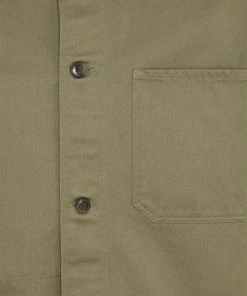 CLOSED Homme ATELIER JACKET Veste Légère Pale Khaki -Promos CLOSED Magasin 57eec826b52746369ab64fabd1a10604