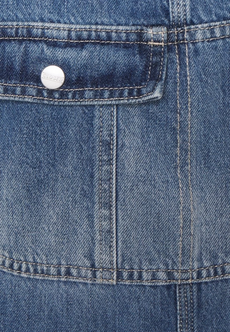 CLOSED DUNGAREE Salopette Mid Blue Femme 5 CLOSED DUNGAREE Salopette Mid Blue Femme – Image 3