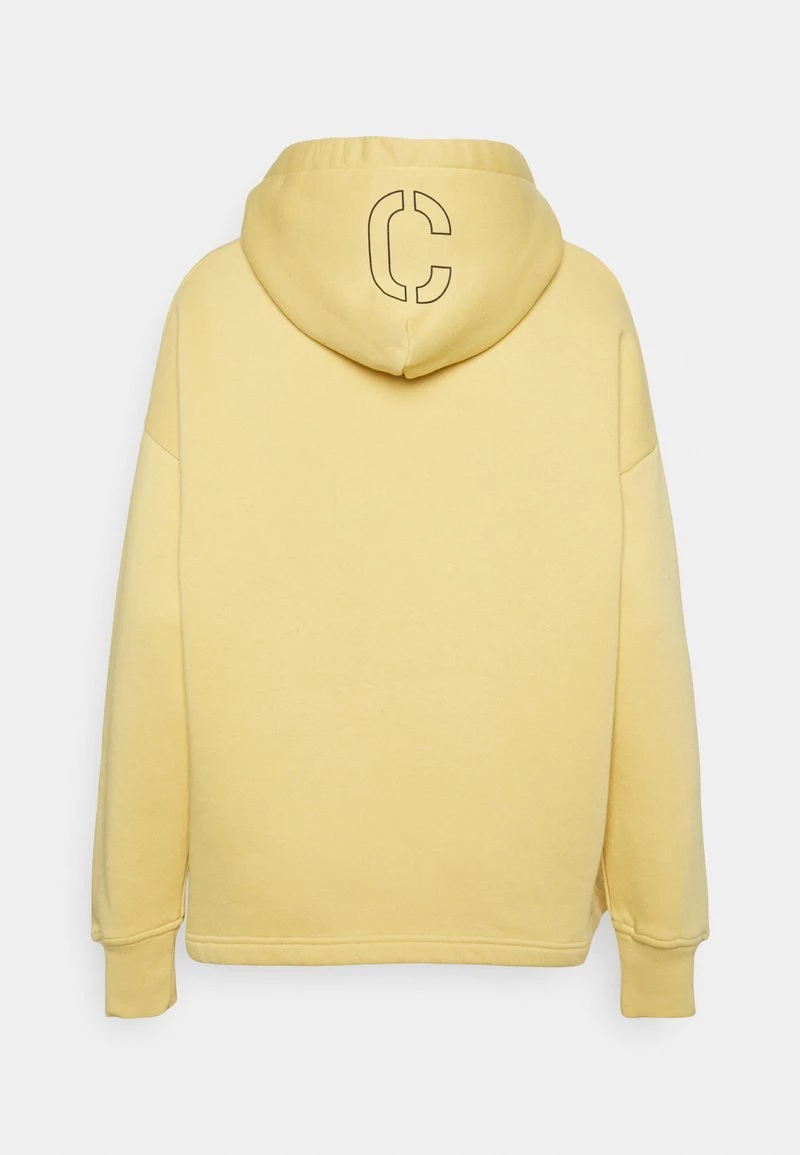 CLOSED HOODIE Sweatshirt Yellow Calcite Femme 4 CLOSED HOODIE Sweatshirt Yellow Calcite Femme – Image 2