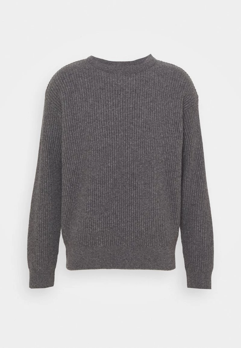CLOSED JUMPER Pullover Dark Grey Melange Homme 7 CLOSED JUMPER Pullover Dark Grey Melange Homme – Image 5