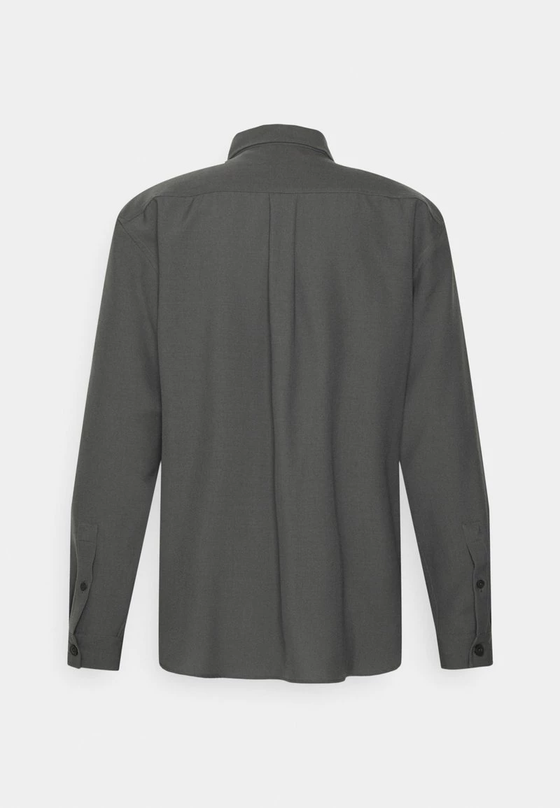 CLOSED UTLITIY LONGSLEEVE Chemise Dark Nickel Homme 4 CLOSED UTLITIY LONGSLEEVE Chemise Dark Nickel Homme – Image 2