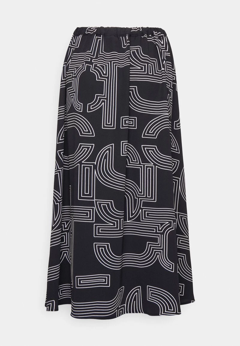 CLOSED Femme FLUID SKIRT Jupe Crayon Dark Night 4 CLOSED Femme FLUID SKIRT Jupe Crayon Dark Night – Image 2