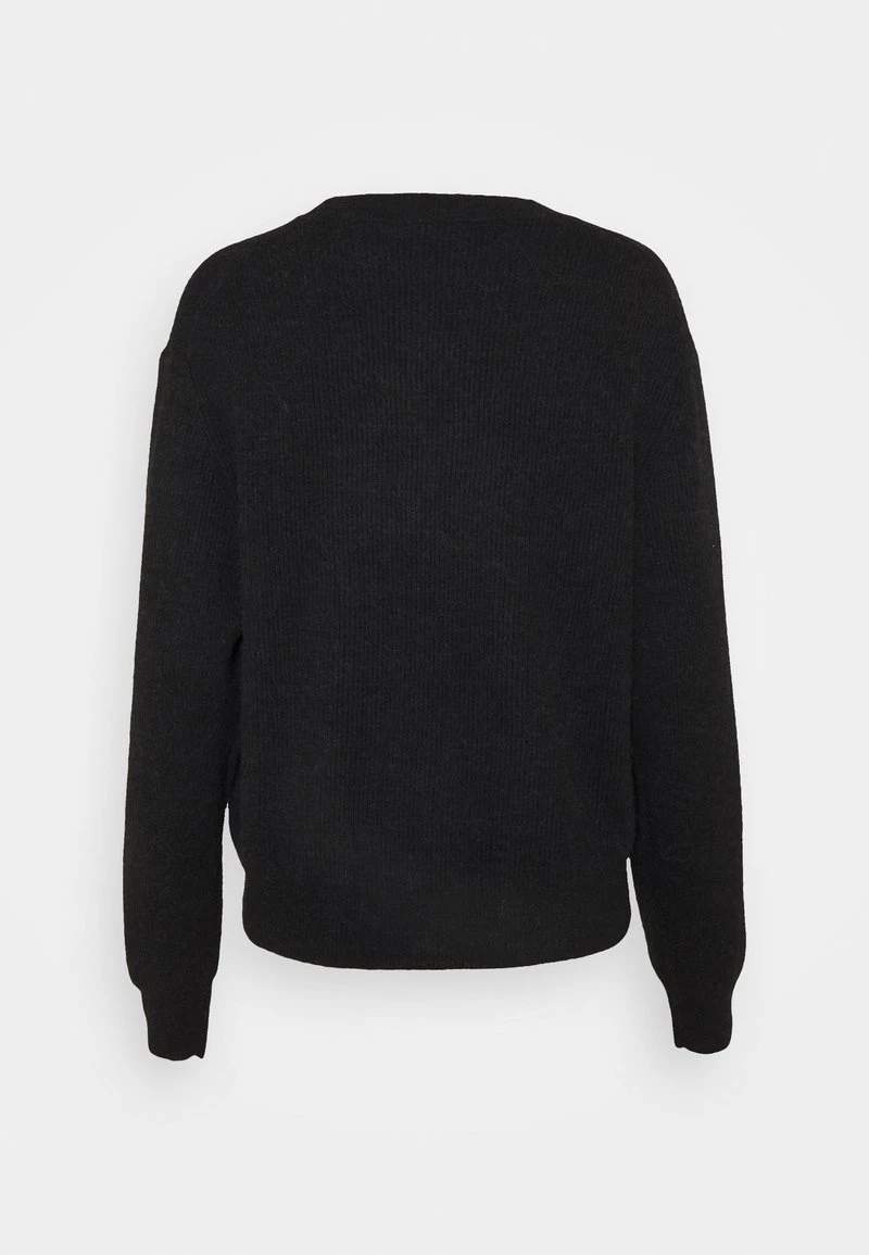 CLOSED WOMENS CREW NECK Pullover Black Femme 4 CLOSED WOMENS CREW NECK Pullover Black Femme – Image 2