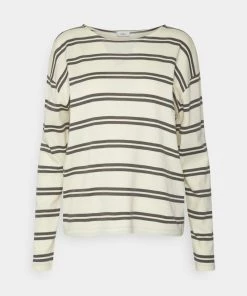 CLOSED WOMEN Pullover Mottled Dark Grey Femme