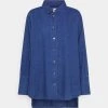 CLOSED GATHERED SHIRT Blouse Dark Blue Femme 2 CLOSED GATHERED SHIRT Blouse Dark Blue Femme -Promos CLOSED Magasin 67b414b5541f44e0b391d560f2e3a30a