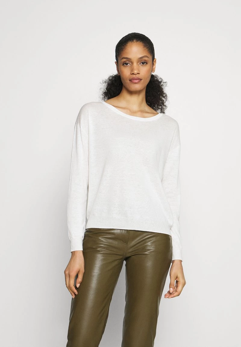 CLOSED Femme WOMENS Pullover Ivory 3 CLOSED Femme WOMENS Pullover Ivory