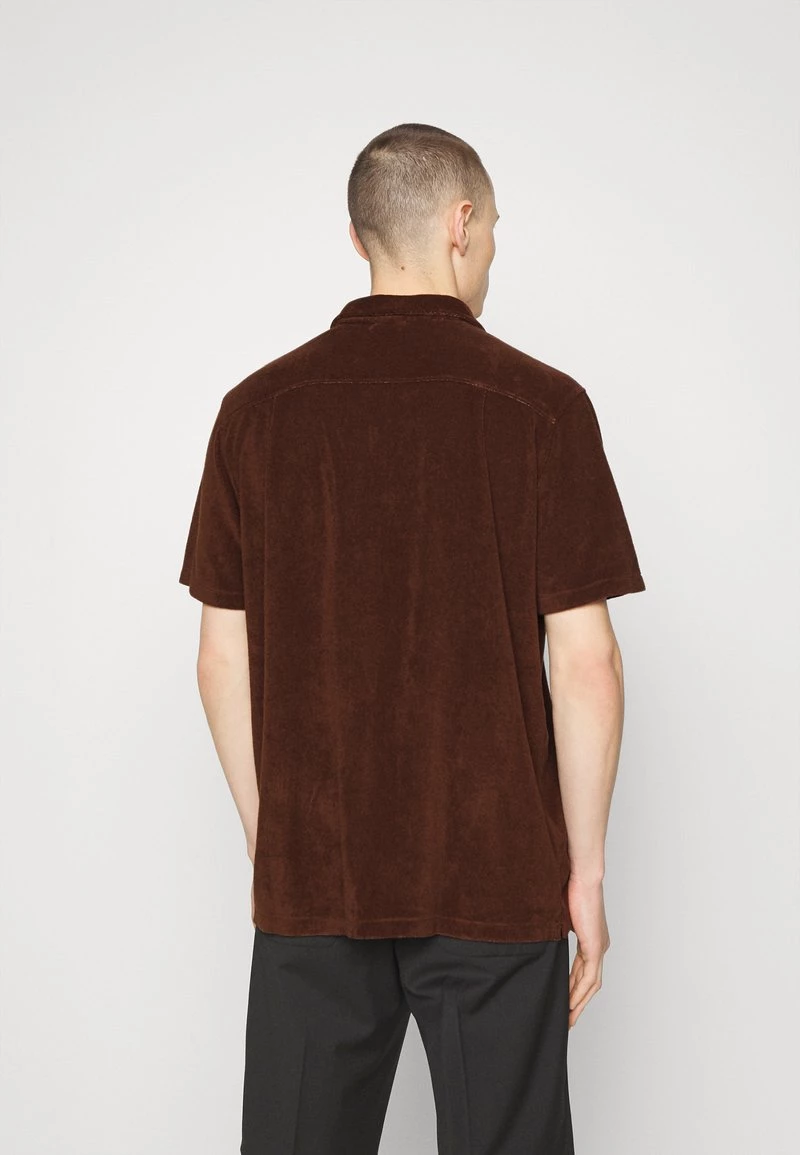 CLOSED Homme TOWELING RESORT Chemise Brazil Nut 5 CLOSED Homme TOWELING RESORT Chemise Brazil Nut â Image 3