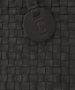 CLOSED BRAIDED TOTE Cabas Black Femme -Promos CLOSED Magasin 69dadd32fbde482a9608a1717cb7e5d5