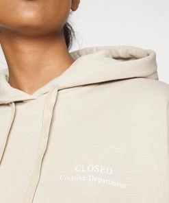 CLOSED Femme HOODIE Sweat à Capuche Grain Beige -Promos CLOSED Magasin 6bc23b5221ce47489f43e572dd1c93ce