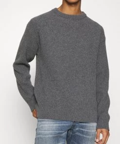 CLOSED JUMPER Pullover Dark Grey Melange Homme 13 CLOSED JUMPER Pullover Dark Grey Melange Homme -Promos CLOSED Magasin 6cf15d70f01f470fa138660eb6a88471