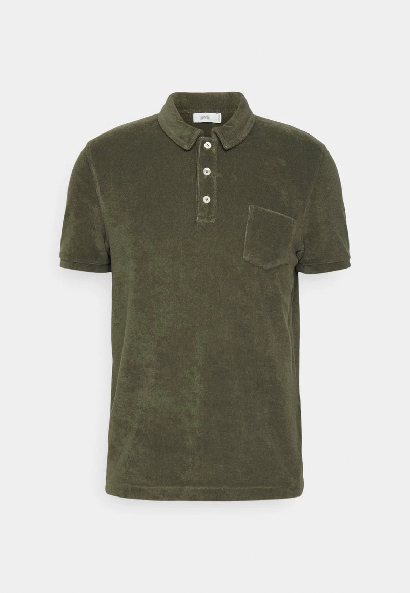 CLOSED Homme SHORT SLEEVE Polo Dried Basil 6 CLOSED Homme SHORT SLEEVE Polo Dried Basil – Image 4