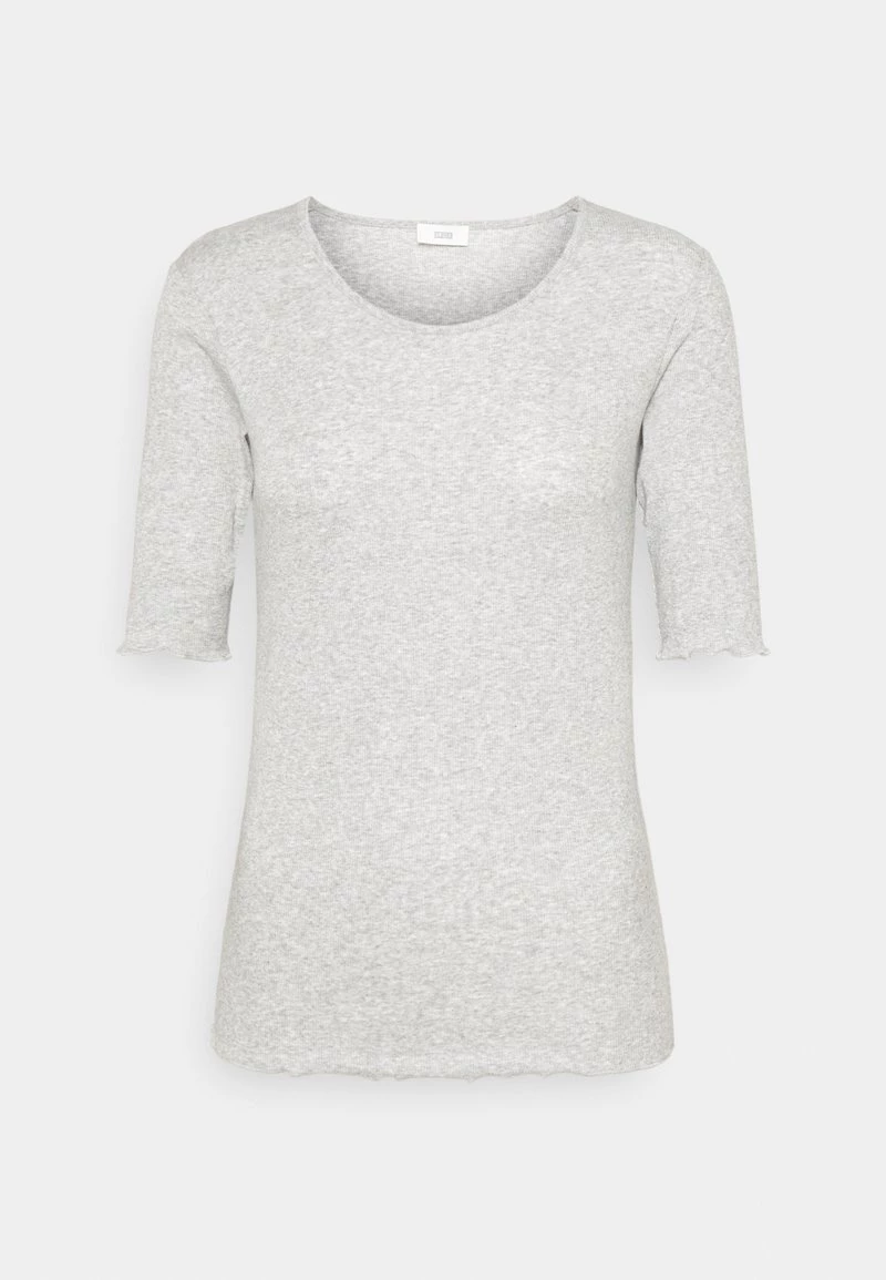 CLOSED Femme T Shirt Basique Light Grey Melange 3 CLOSED Femme T Shirt Basique Light Grey Melange