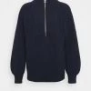 CLOSED ZIP TROYER Pullover Dark Night Femme 1 CLOSED ZIP TROYER Pullover Dark Night Femme -Promos CLOSED Magasin 6f1a2e6e4f2d487a868569768e647113