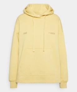 CLOSED HOODIE Sweatshirt Yellow Calcite Femme