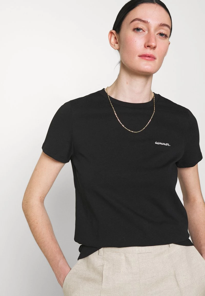 CLOSED T Shirt Basique Black Femme 6 CLOSED T Shirt Basique Black Femme – Image 4