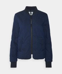 CLOSED QUILTED JACKET Veste Mi Saison Dark Night Femme