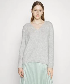 CLOSED LONG SLEEVE Pullover Light Grey Melange Femme