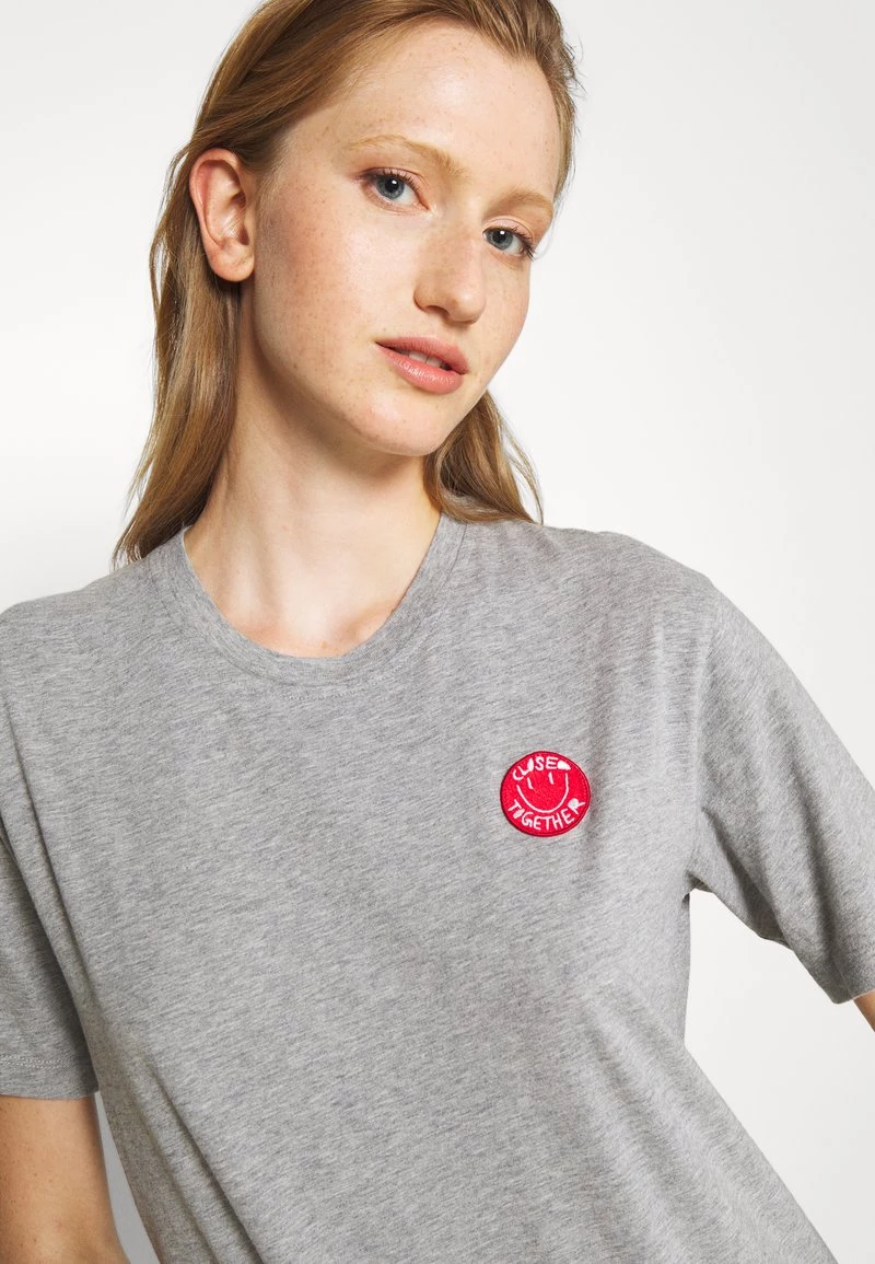 CLOSED Femme WOMEN'S T Shirt Basique Grey Heather Melange 9 CLOSED Femme WOMEN'S T Shirt Basique Grey Heather Melange – Image 7