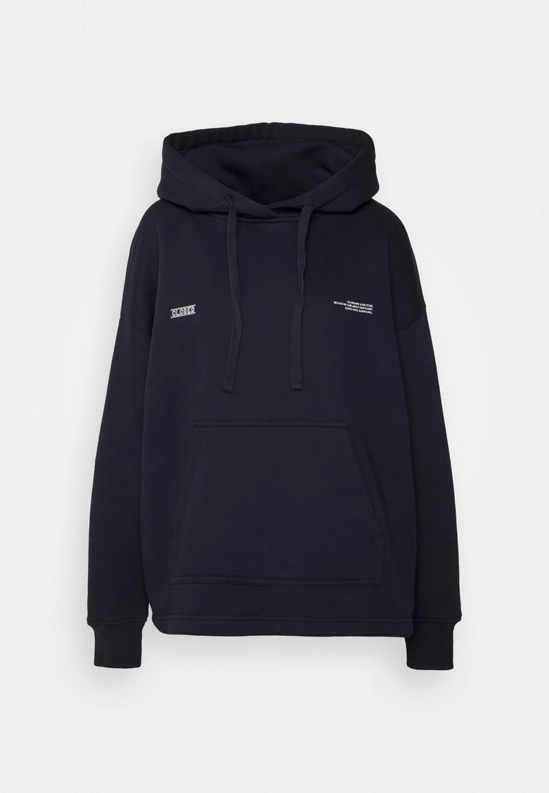 CLOSED HOODIE Sweatshirt Dark Night Femme 7 CLOSED HOODIE Sweatshirt Dark Night Femme – Image 5
