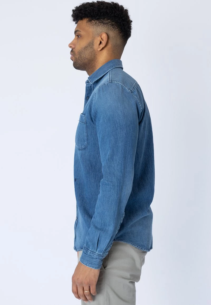 CLOSED Homme BASIC AUS Chemise Blue 6 CLOSED Homme BASIC AUS Chemise Blue – Image 4