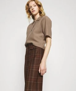 CLOSED VALERY Pantalon Classique Tawny Brown Femme -Promos CLOSED Magasin 79fe66f9117d4e1aa92a99f0fc5b3685