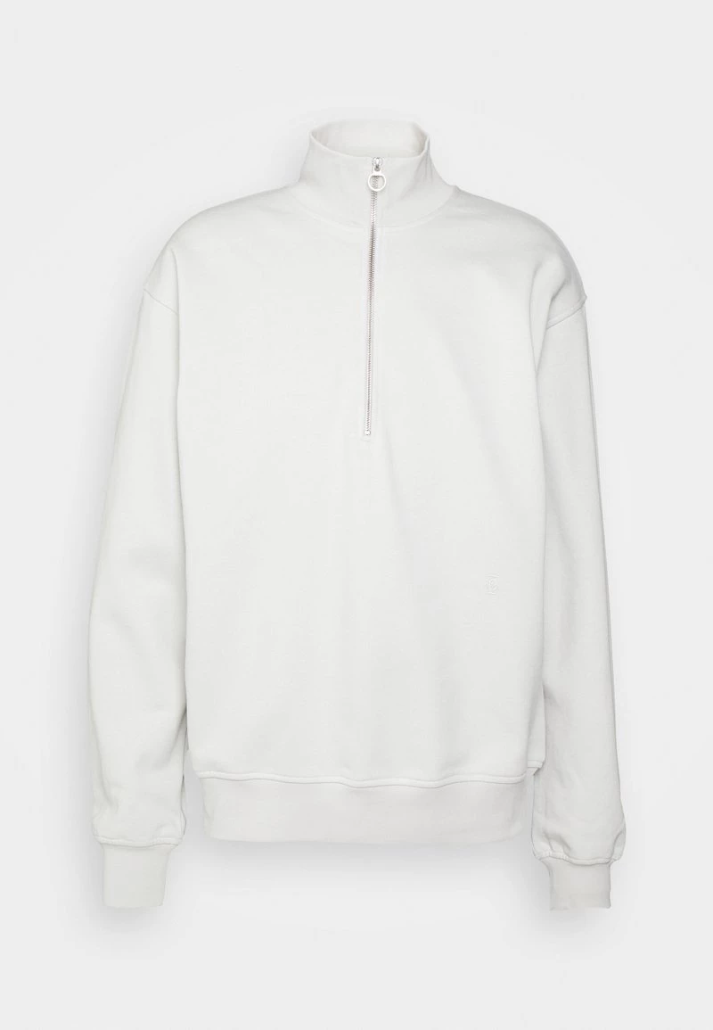 CLOSED RELAXED HALF ZIP Sweatshirt Platinum White Homme 3 CLOSED RELAXED HALF ZIP Sweatshirt Platinum White Homme