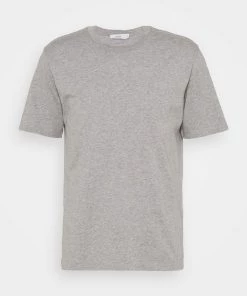 CLOSED ROUND NECK T Shirt Basique Light Grey Melange Homme